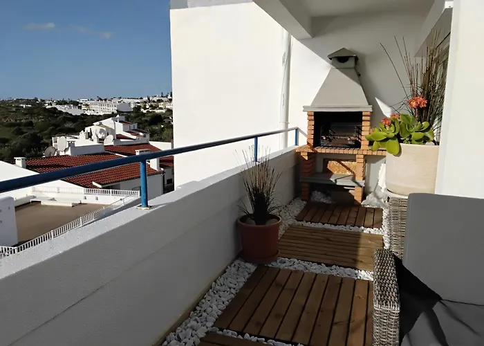 Amazing Penthouse- Panoramic Sea View & Tikki Bar On Private Terrasse Апартаменты Praia Da Luz