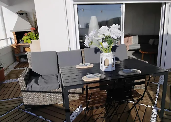 Daire Amazing Penthouse- Panoramic Sea View & Tikki Bar On Private Terrasse