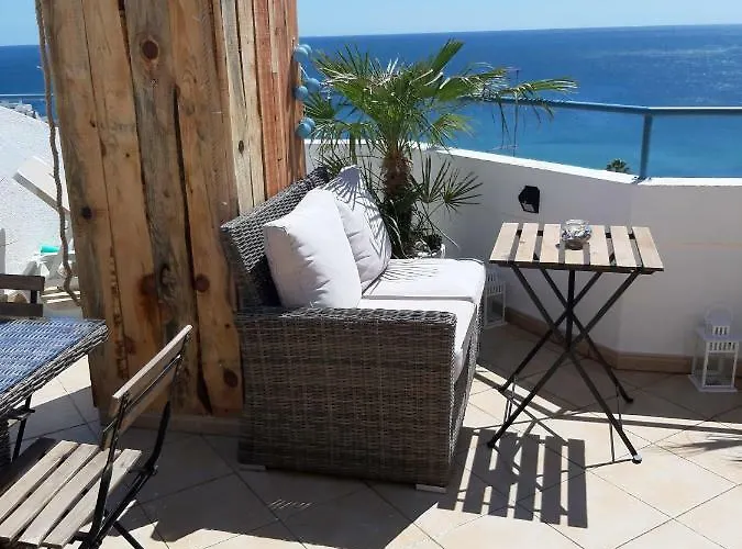 Daire Amazing Penthouse- Panoramic Sea View & Tikki Bar On Private Terrasse